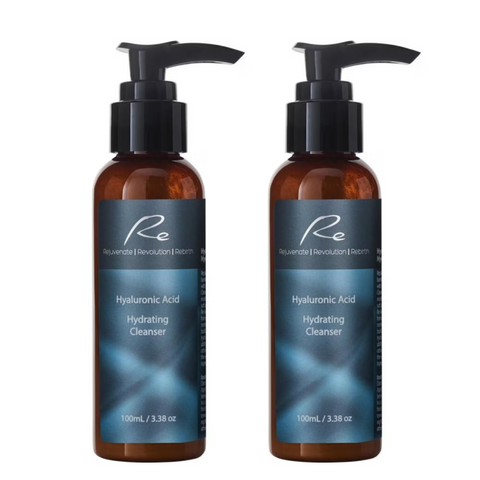 2x Re Hyaluronic Acid Hydrating Cleanser - 2 x 100mL