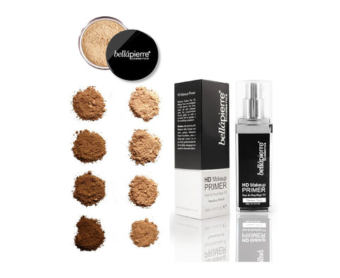 Bellapierre Mineral Foundation & HD Makeup Primer - Ivory