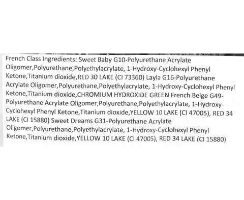 Gellaka Gel Polish French Class 4pk