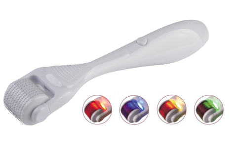 Re LED & VIB Facial Derma Roller - Light and Vibration Treatment