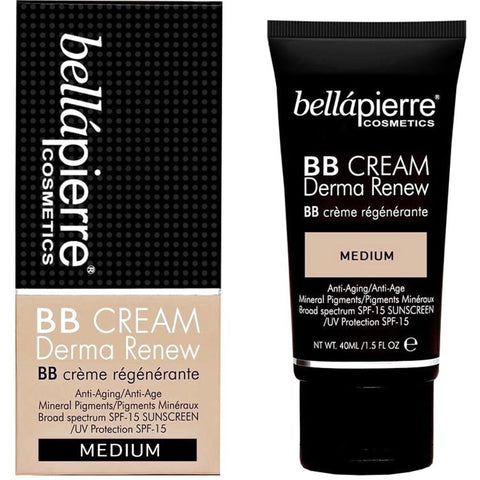 Bellapierre Cosmetics Derma Renew BB Cream SPF 15 - Medium 40ml