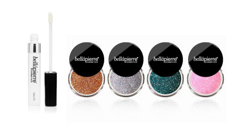 Bellapierre Eyeshadow Glitter Kit - Stardust Shimmer