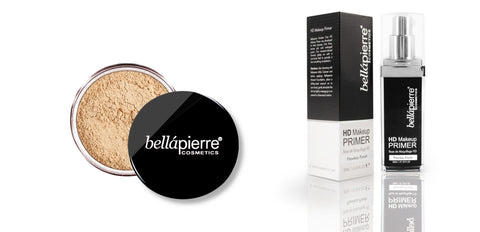 Bellápierre Mineral Foundation & HD Makeup Primer - Cinnamon