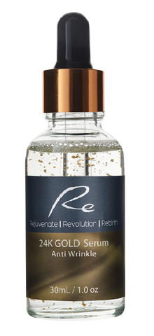 Micro-Needle Face&Body DERMA ROLLER 3 PIECE SET&24K Gold Anti-Wrinkle Serum 30ml