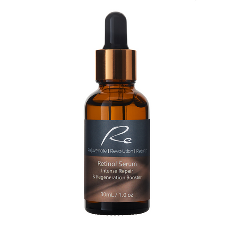 Re Eyes&Face Micro-Needle Derma Roller + 24K Gold + Retinol + Coenzyme Q10