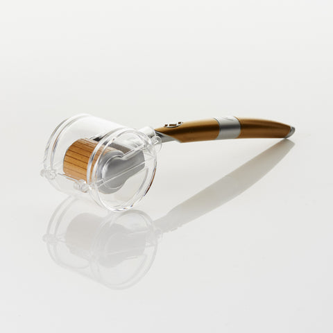 Re Eye & Face Derma Roller with 24K Gold Serum