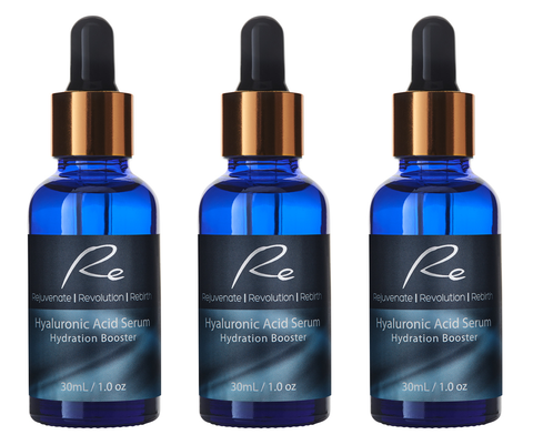 Re Hyaluronic Acid Serum Hydration Booster - 3pack - 3x30mL