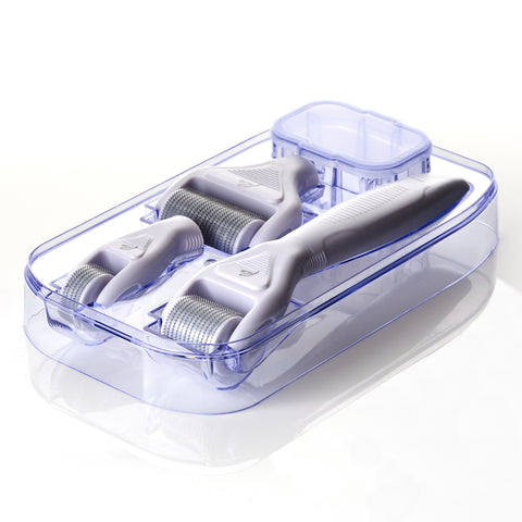 Re Face & Body Derma Roller "All in One" with Vitamin C + Hyaluronic + 24K Gold Serum