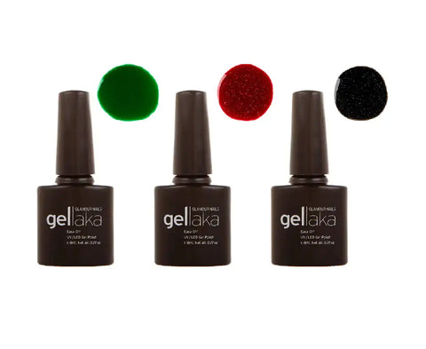 Gellaka Glamour Nail Gel 3 Colors - Elite