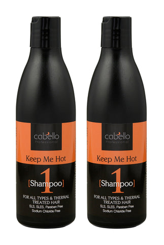 2 x Cabello Shampoo Keep Me Hot 2 x 400mL