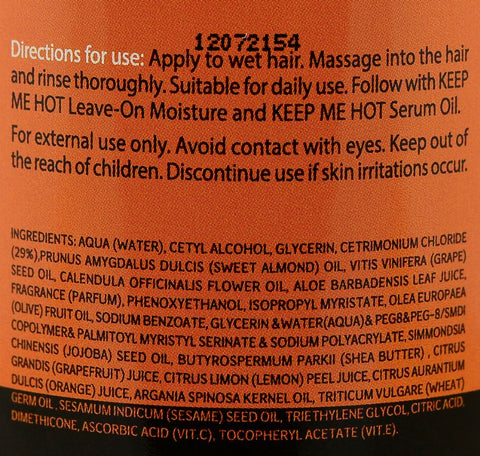 3 x Cabello Shampoo + Conditioner + Mask Keep Me Hot / 2 x 400mL + 500mL