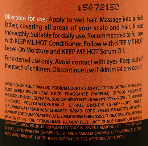 Cabello Professional Shampoo ‘Keep Me Hot’