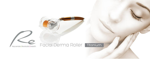 Re Eye & Face Derma Rolle with EGF + Collagen Serum