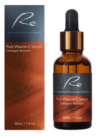 Re Pure Vitamin C Serum Collagen Booster with Hyaluronic Acid - 30mL