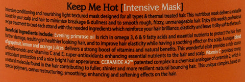 3 x Cabello Mask + Leave-On Moisture + Serum Oil Keep Me Hot / 500mL + 400mL + 120mL