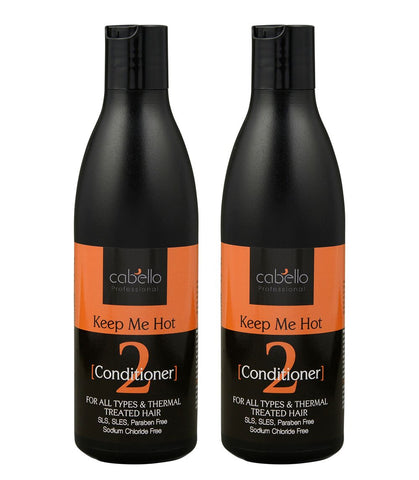 2 x Cabello Conditioner Keep Me Hot 2 x 400mL