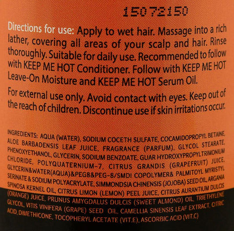 3 x Cabello Shampoo + Conditioner + Mask Keep Me Hot / 2 x 400mL + 500mL