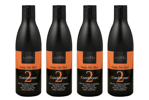 4 x Cabello Conditioner Keep Me Hot (4 x 400mL)