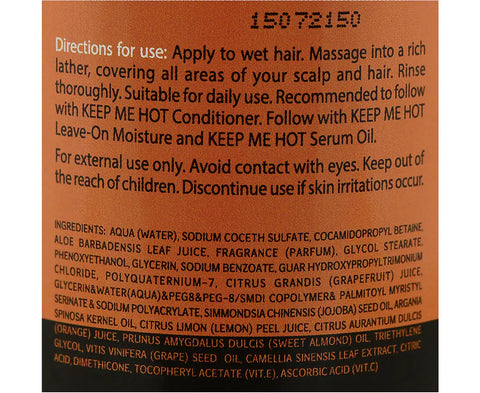 Cabello Shampoo (2x400mL) + Conditioner Keep Me Hot (2x400mL)